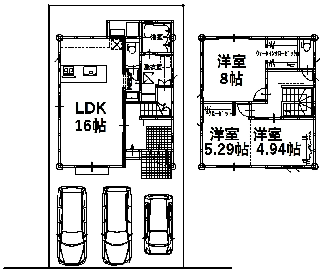 C棟間取り図