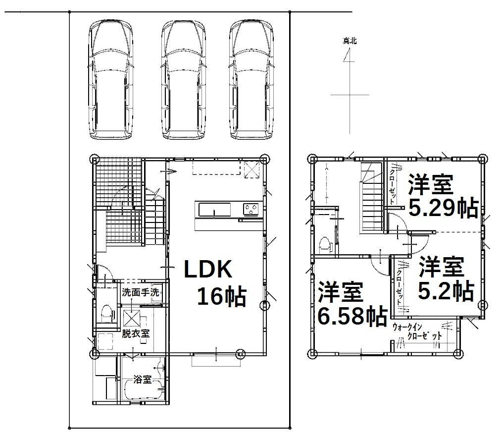 A棟間取り図