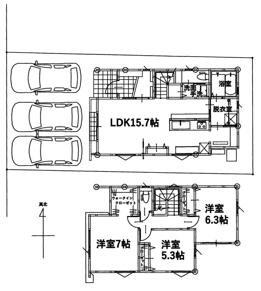 A棟間取り図