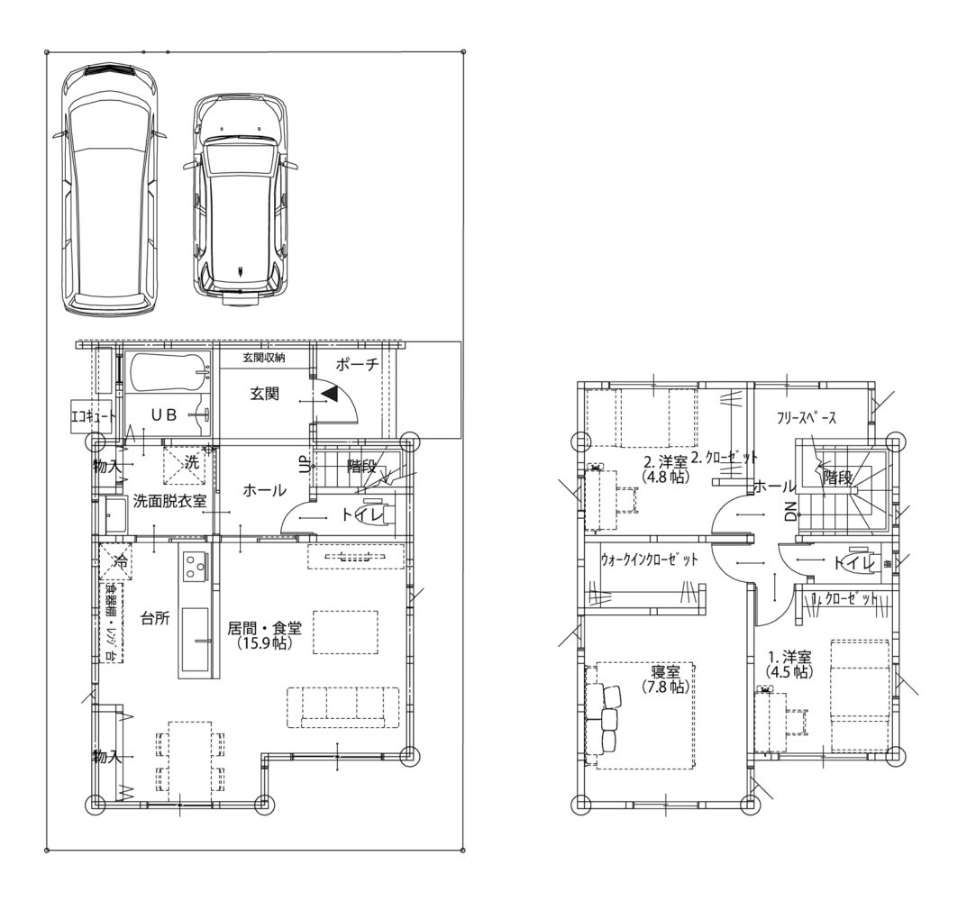 D棟間取り図